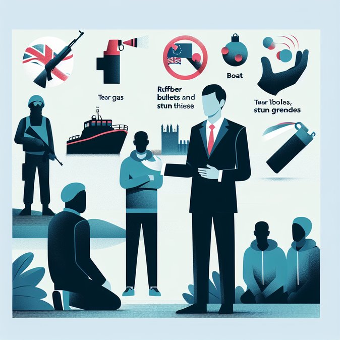 French Rights Ombudsman Decries Use of Tear-Gas and Rubber Bullets Against Channel Migrants