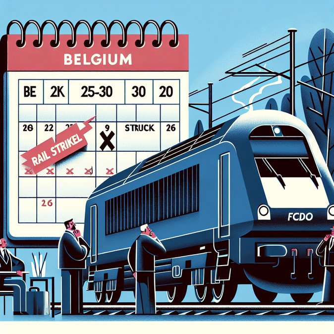 UK Foreign Office updates Belgium travel advice to warn of week-long rail strike