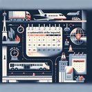 Nation-wide transport-strike calendar published for late November—business travellers urged to review itineraries