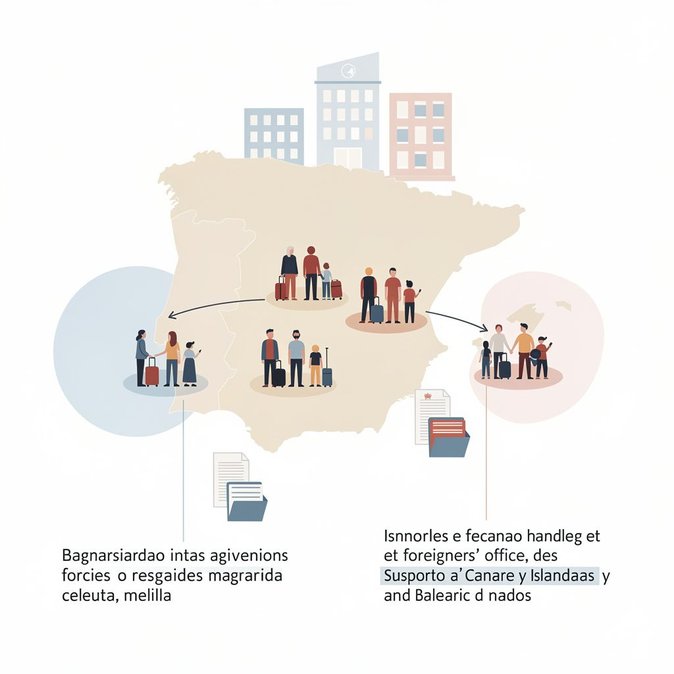 Government Sets Up Dedicated Migration Task-Forces for Ceuta, Melilla, Canaries and Balearics