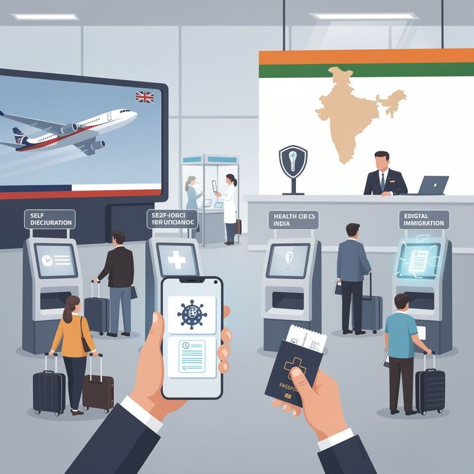 Le Royaume-Uni met à jour ses conseils de voyage pour l’Inde : déclaration obligatoire d’auto-surveillance Ebola et nouvelles règles pour l’e-OCI