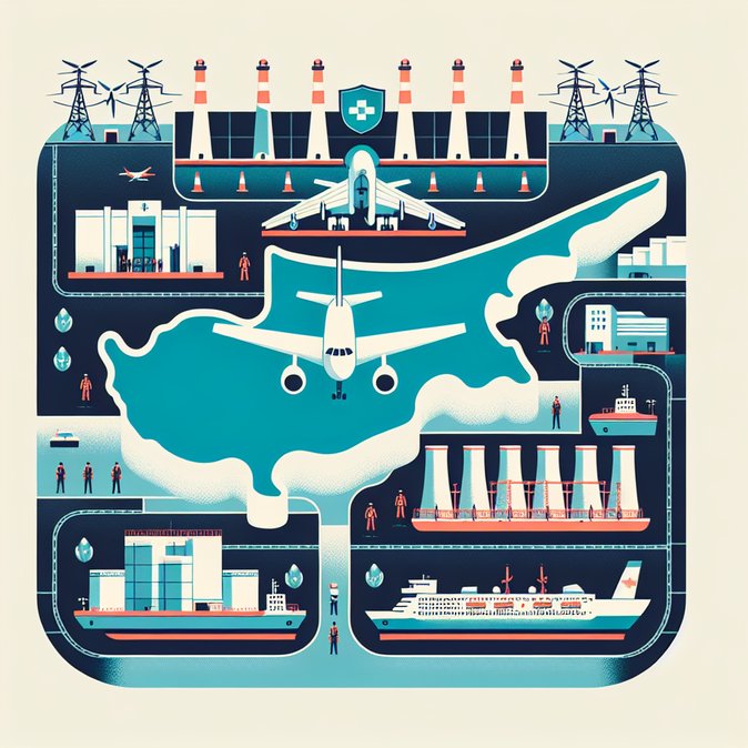 Cyprus Police tighten security at airports, ports and energy sites amid regional conflict