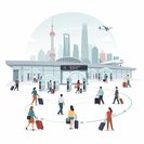 Shanghai Records 809,000 Border Crossings During Golden Week, 60 % Under Visa-Free Schemes