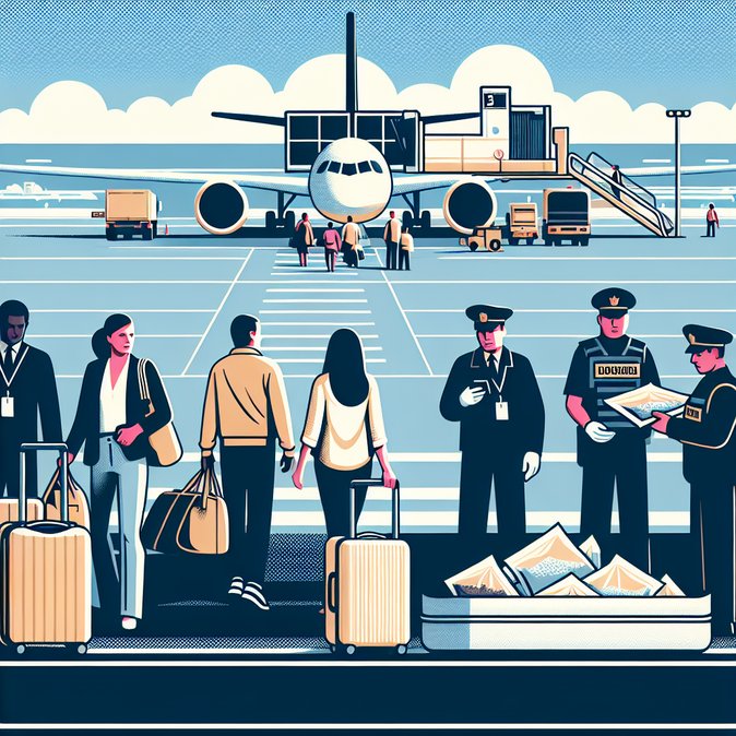 Airport drug-mule arrests underline tightened risk screening on high-risk routes