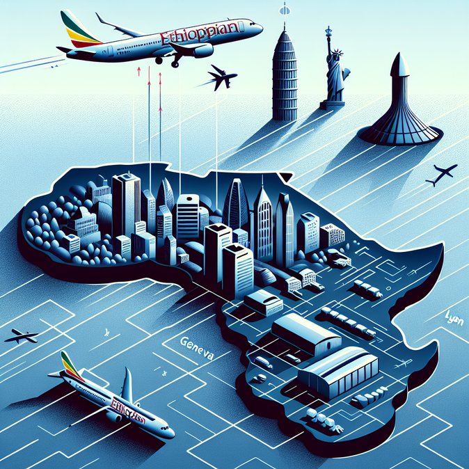 Ethiopian Airlines to link Addis Ababa, Geneva and Lyon thrice weekly from July