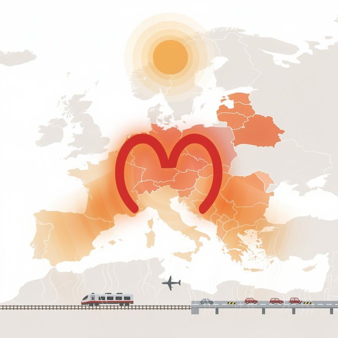 Ola de calor extrema arrasa Europa, Austria a punto de batir su récord nacional de temperatura