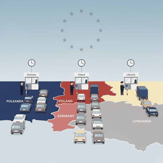 Poland prolongs internal Schengen controls with Germany and Lithuania until March 2027