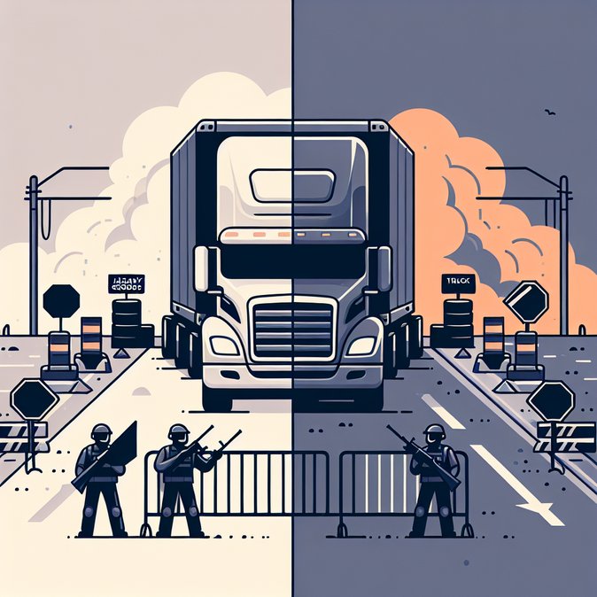 Court bans Dorohusk blockade, briefly easing Polish-Ukrainian freight chaos