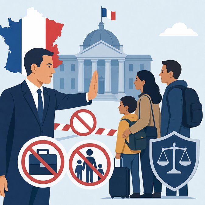 French Justice Minister Proposes Three-Year Freeze on Legal Immigration