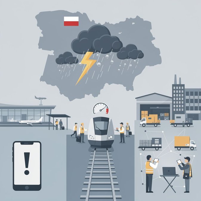 Nationwide RCB weather alert warns of severe storms; airlines and rail brace for delays