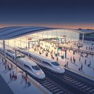 La estación de tren de Beijing Sur registra un récord de 272,000 pasajeros en la víspera del feriado