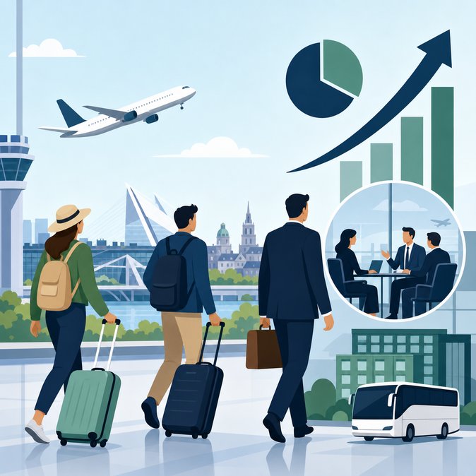 CSO: April foreign visitor numbers up 7 per cent as business trips rebound