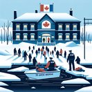 Nineteen Haitian Migrants Rescued After Dangerous Night Crossing Into Quebec