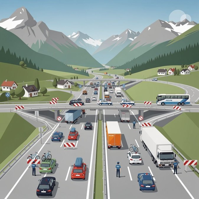 Restricciones de salida de verano reactivadas en la autopista A10 Tauern de Austria
