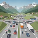 Restrictions estivales de sortie réactivées sur l'autoroute A10 Tauern en Autriche