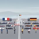 Cross-border commuters rally in Kehl against extended German border checks