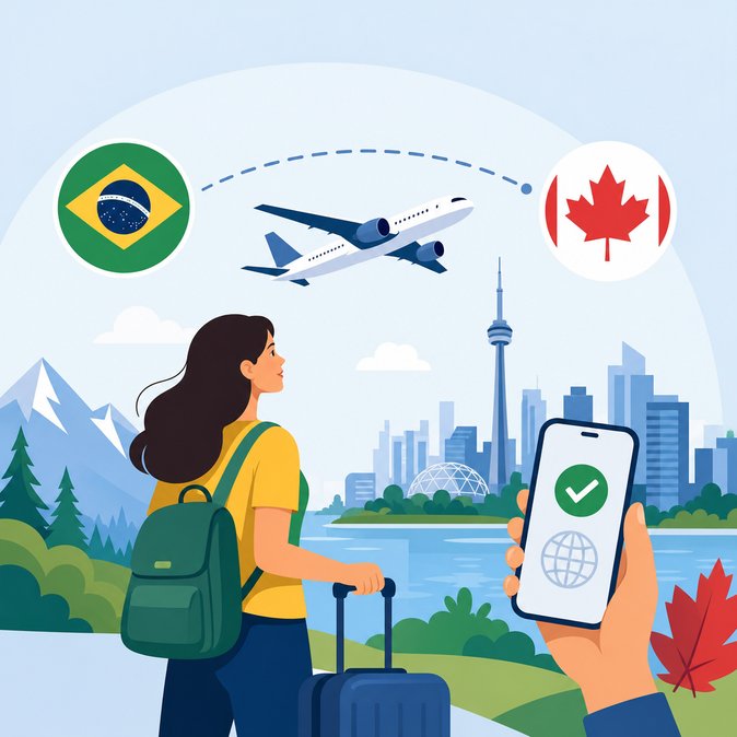 Canada Drops Visa Requirement for Brazilian Visitors From July 15