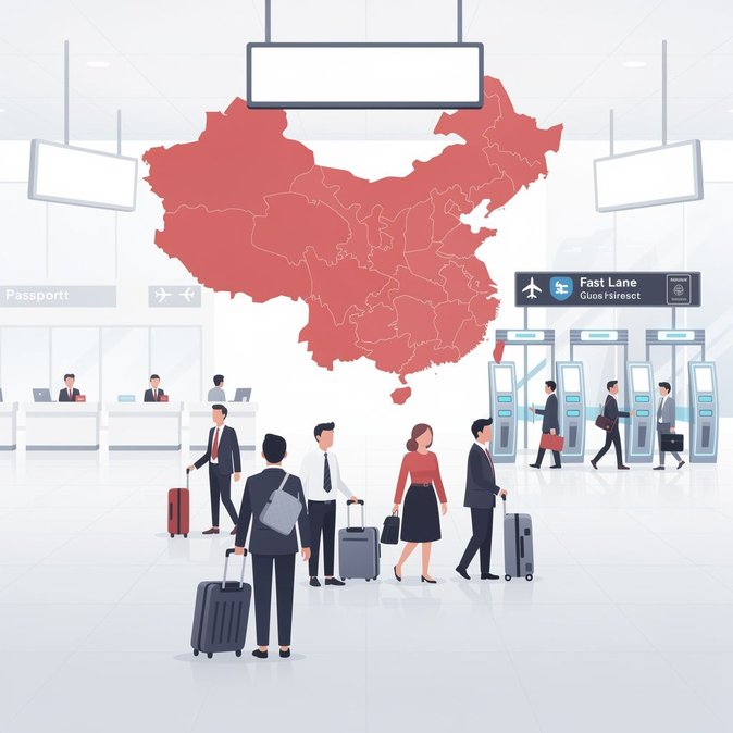 Visa-free travelers account for 78% of all foreign arrivals to China in first half of 2026