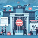 سفارة الولايات المتحدة في لندن تشدد فحص التأشيرات—رفض دخول مسؤولين تنفيذيين بسبب تحذيرات تعود لعقود