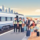 La Policía Federal Belga lanza la ‘Operación SunRail’ para garantizar la seguridad del tráfico ferroviario veraniego hacia la costa