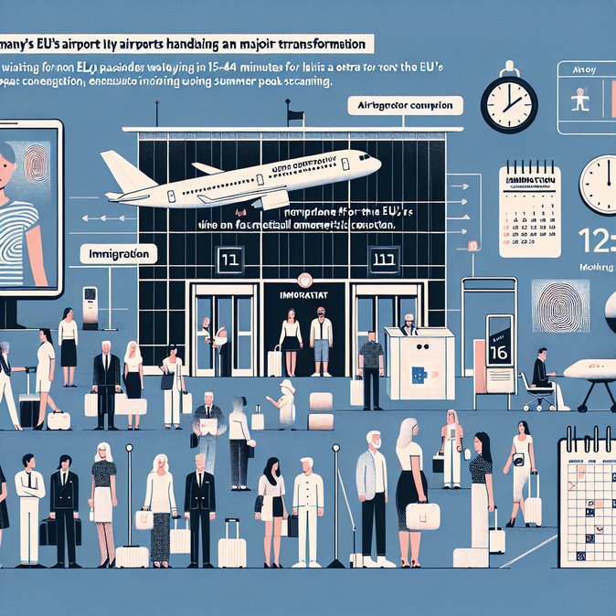 Germany feels first full-day impact of EU Entry/Exit System as airports report longer queues
