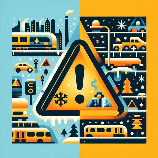 Cold-Weather Health Alert Adds Road-Traffic Warnings for Christmas Eve Peak