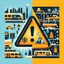 Cold-Weather Health Alert Adds Road-Traffic Warnings for Christmas Eve Peak