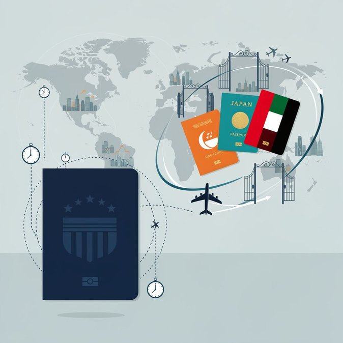 مؤشر جوازات السفر هينلي يحتفل بعامه العشرين: الولايات المتحدة تتراجع إلى المركز العاشر رغم تحقيقها مكاسب غير مسبوقة في حرية التنقل