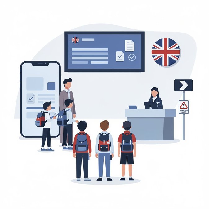 Le ministère des Affaires étrangères confirme que l'autorisation électronique de voyage britannique est désormais obligatoire pour les voyages scolaires allemands