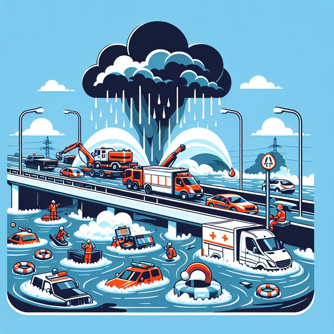 Torrential Christmas-Day Downpour Floods Larnaca and Famagusta, Disrupting Holiday Travel