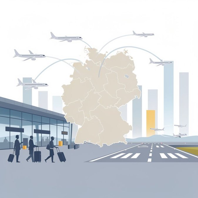 Données ADV : Les aéroports allemands ont accueilli 19,8 millions de passagers en mai, la reprise atteint 88 % du niveau de 2019