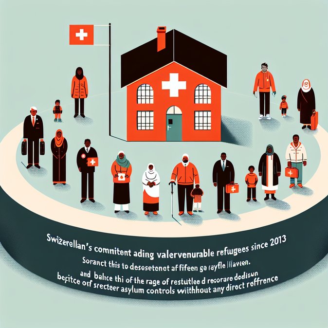Federal briefing highlights Switzerland’s decades-long resettlement tradition