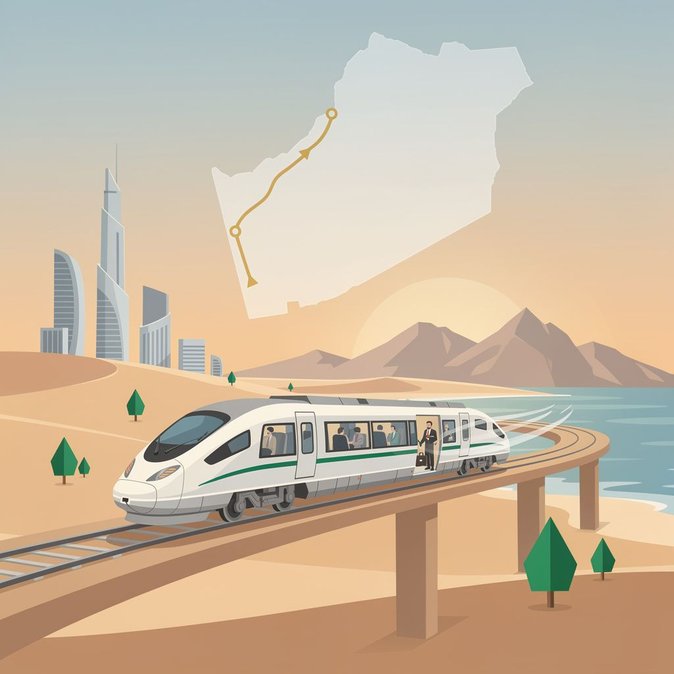 الإمارات تدشن أول سكة حديد وطنية للركاب، وتختصر رحلة أبوظبي إلى الفجيرة لأقل من ساعتين