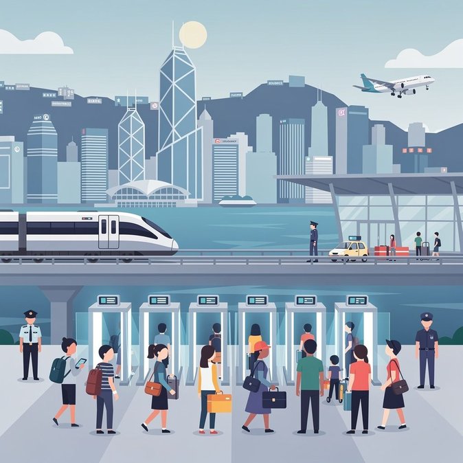 Hong Kong Mobilises 7,000 Officers to Welcome 1.29 Million Mainland Visitors Over National Day Week