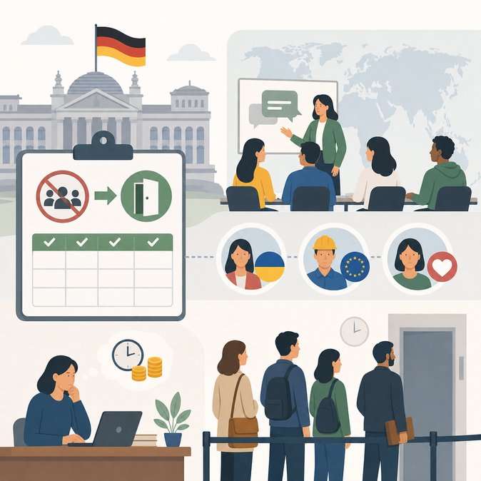 Berlin U-turn: Germany Re-opens State-Funded Integration Courses—but With Strict Quotas