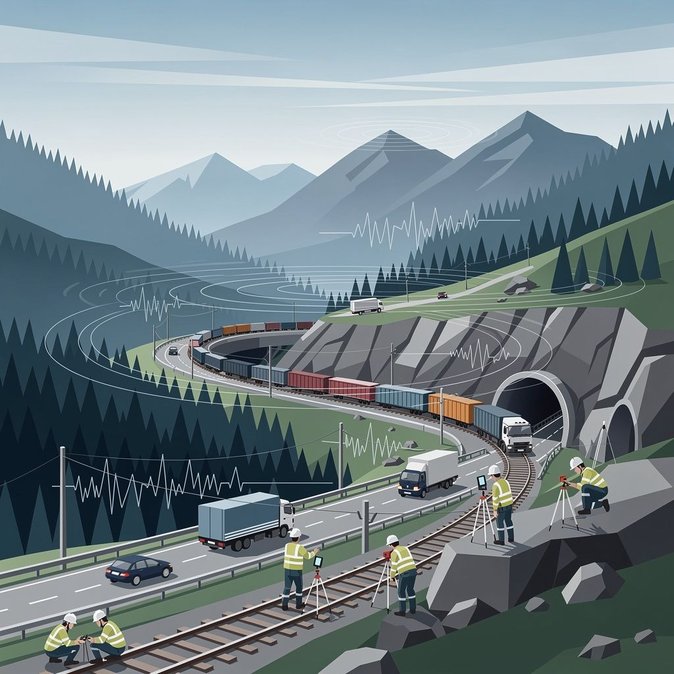 Après le séisme de Semmering, les inspecteurs examinent les voies ferrées et les routes de montagne à la recherche de dommages cachés