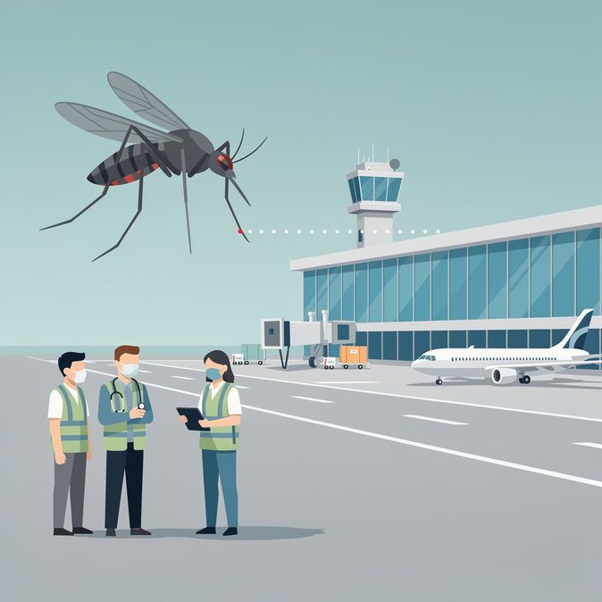 Frankfurt Health Authority Expands Monitoring After New Airport-Linked Malaria Cases