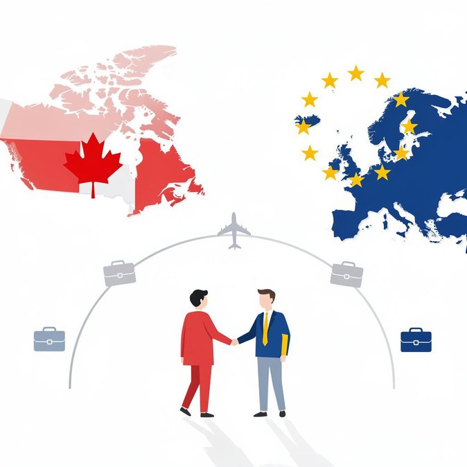 Kanada macht Fortschritte auf dem Weg zum ersten assoziierten Mitglied der EU und verspricht reibungslose Mobilität