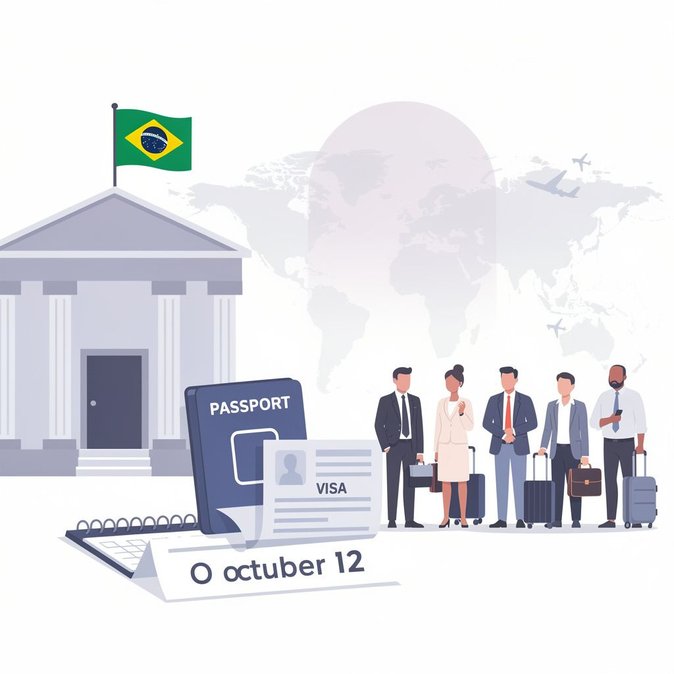 Brazil’s Nossa Senhora Aparecida Holiday Forces Nationwide Consular Shutdowns and Visa Service Suspensions