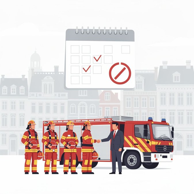 Brussels firefighters suspend strike, easing concerns for events and corporate travel