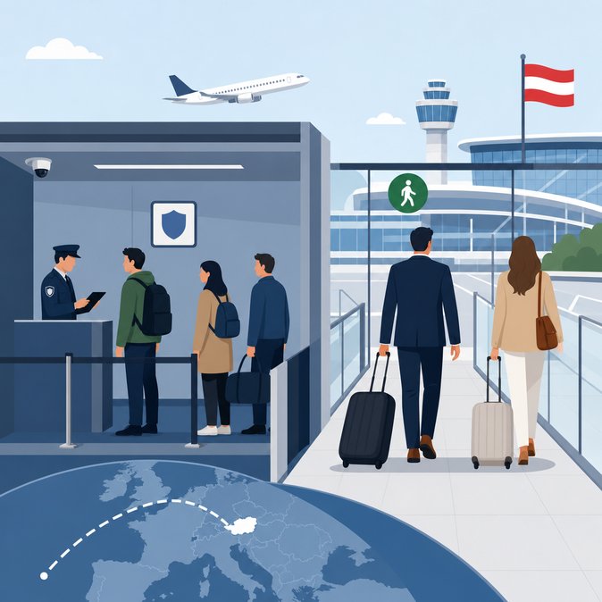 Austria to build dedicated border terminal at Vienna Airport for EU Asylum Pact