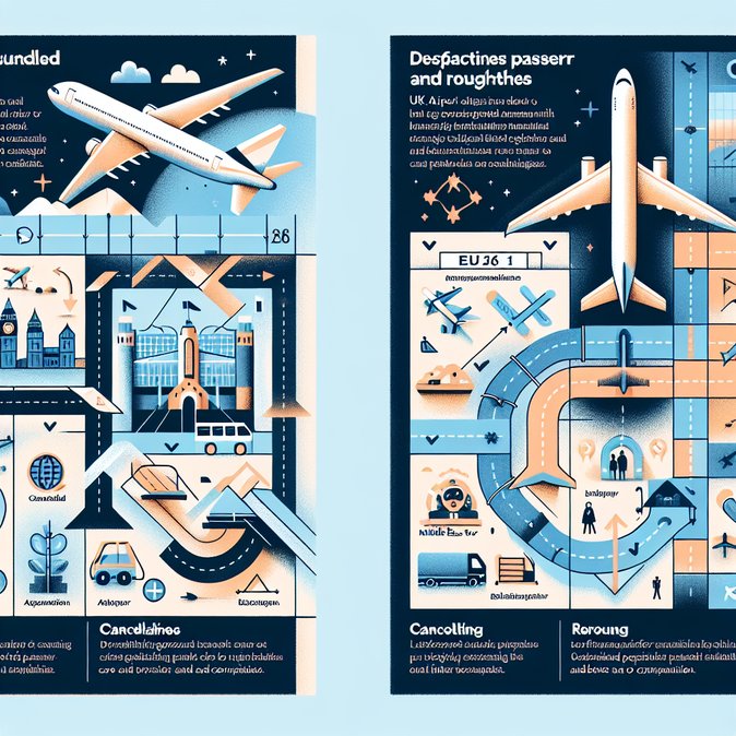 Middle-East crisis ripples through UK airports: at least 42 cancellations and 146 delays recorded