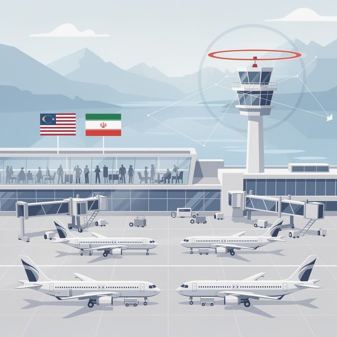 No-Fly Zone for US-Iran Talks Triggers Zurich Airport Disruption