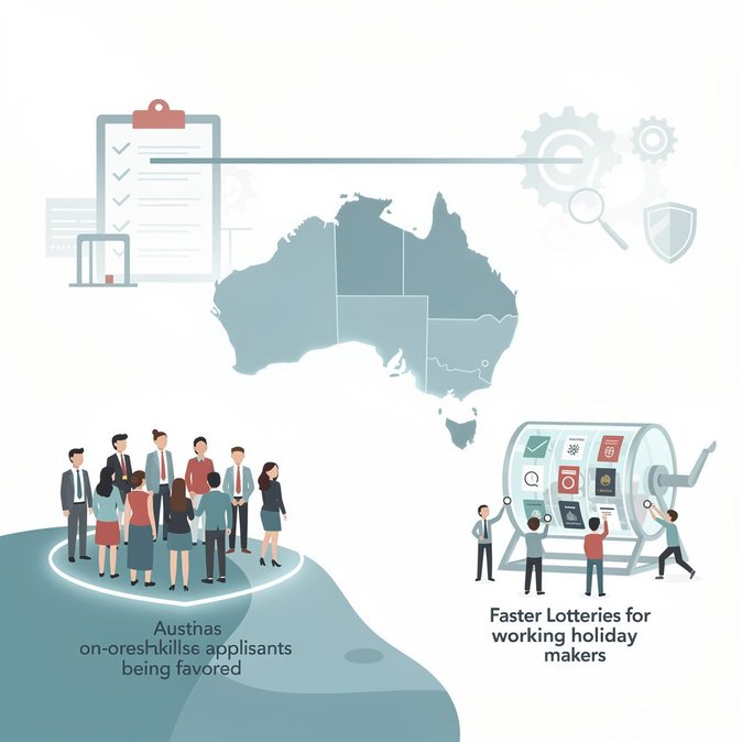 Australia keeps 185,000-place migration cap and moves Working Holiday Maker visas to a ballot system