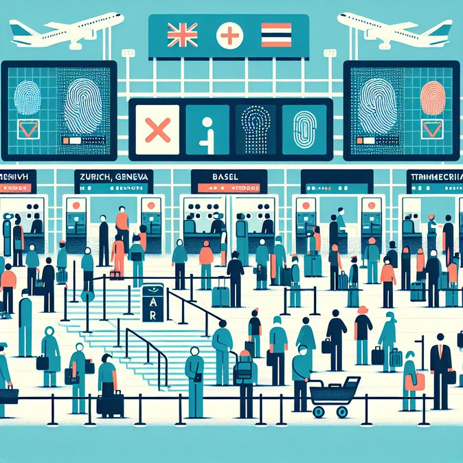 Swiss Airports Brace for Holiday Chaos Amid Strikes and New EU Border Checks