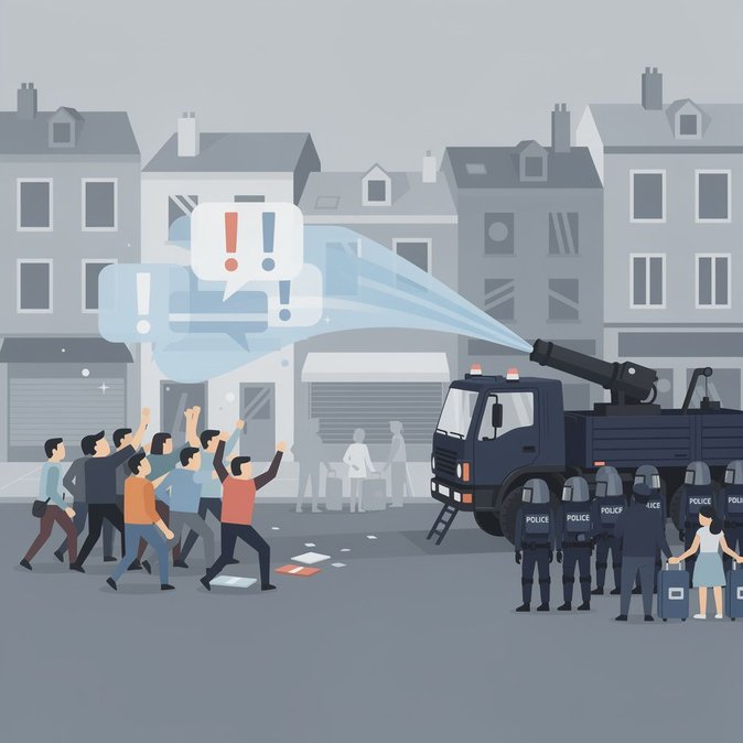 Water cannon deployed as anti-immigrant unrest spreads in Belfast