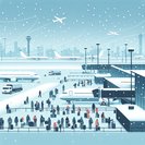 Paris Airports Slash Morning Flights as Snowstorm Goretti Hits Île-de-France