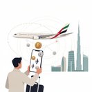 طيران الإمارات تضيف خيار الدفع بالعملات الرقمية لتذاكر السفر من الإمارات بالتعاون مع Crypto.com
