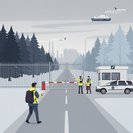 Finnish Border Guard detains asylum-seeker after illegal crossing from Russia