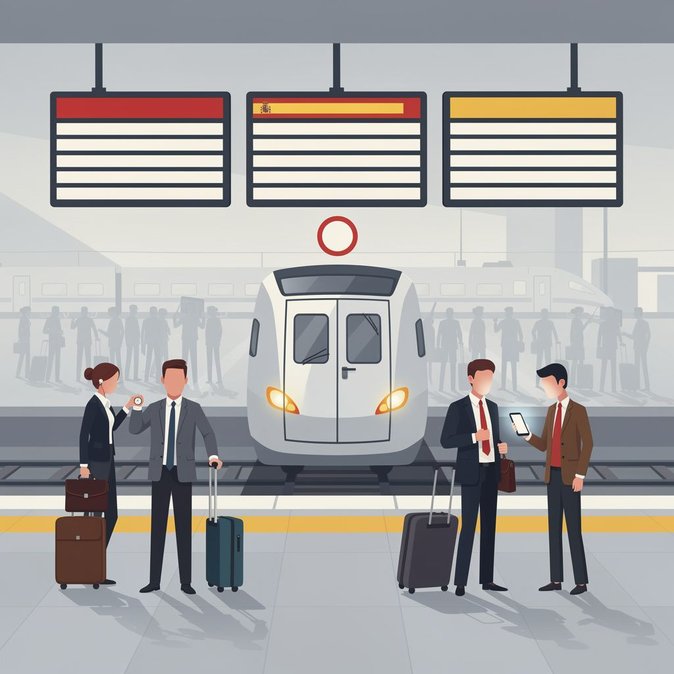 Grève nationale des cheminots le 29 juin : la capacité ferroviaire espagnole réduite d’un quart